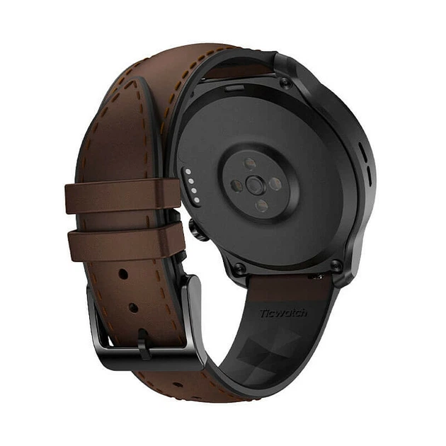 Смарт-годинник Ticwatch Pro 3 Ultra 1.4" / LTE / GPS / Wi-Fi / Bluetooth 5.0 / Водонепроникність IP68 / До 3 днів роботи / Прийом дзвінка / Black-brown Б/В - зображення 4