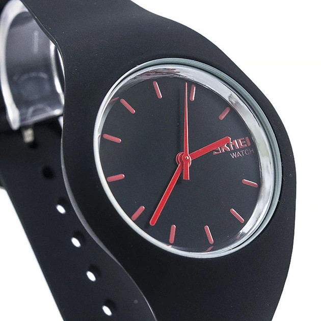 Часы наручные женские Skmei 9068 Black Red, 9068BKRD (17113) - изображение 2