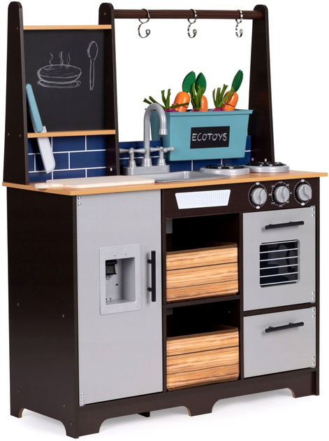Дитяча дерев'яна кухня EcoToys з овочами TL40030 (5905817003822) - зображення 3