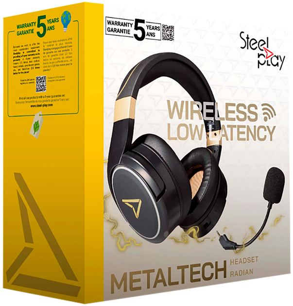 Słuchawki SteelPlay Metaltech Wireless Headset Radiance (JVAMUL00162) - obraz 2