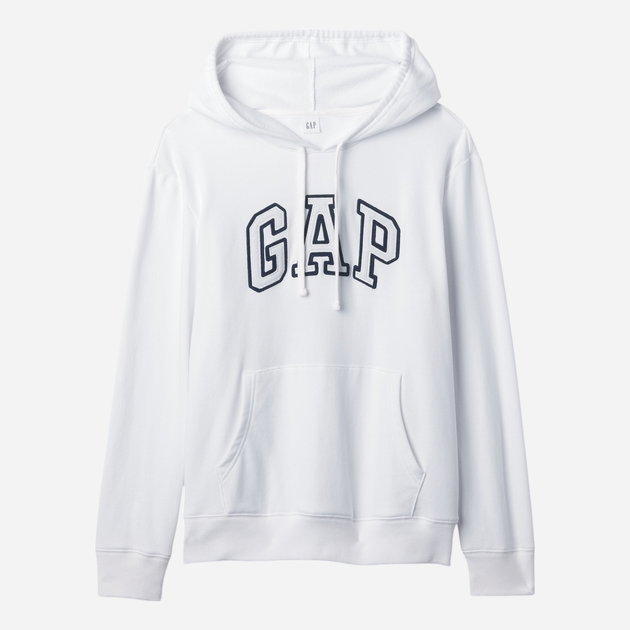 Bluza damska z kapturem z nadrukiem GAP 870537-01 XL Biała - obraz 6