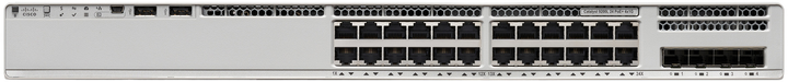 Switch Cisco Catalyst 9200L 24-port PoE+ 4x1G uplink, Network Essentials (C9200L-24P-4G-E) - obraz 1