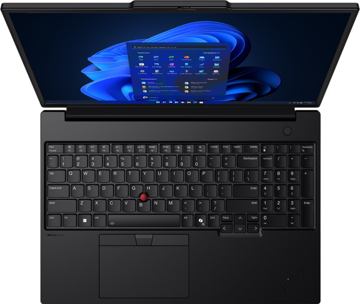 Laptop Lenovo ThinkPad P16s Gen 3 (21KS000KPB) Black - obraz 4