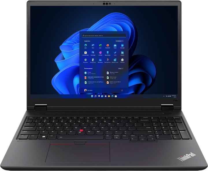 Laptop Lenovo ThinkPad P16v Gen 2 (21KX001MPB) Black - obraz 1