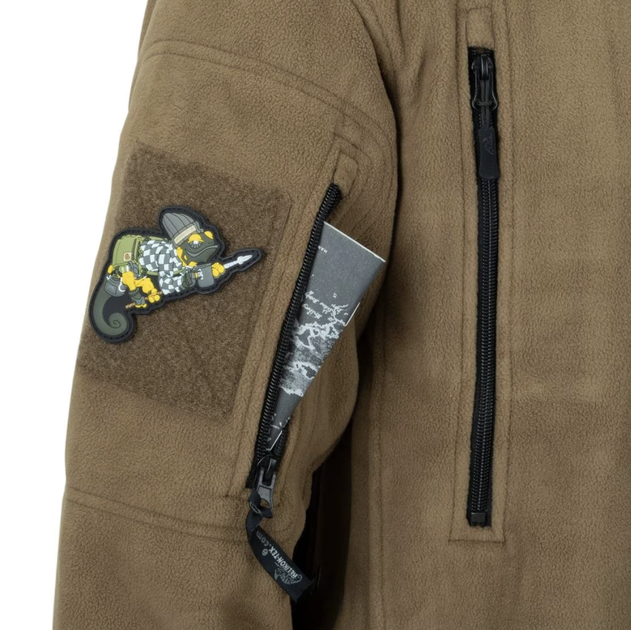 Куртка флисовая Helikon-Tex Patriot Double Fleece Coyote M - изображение 6