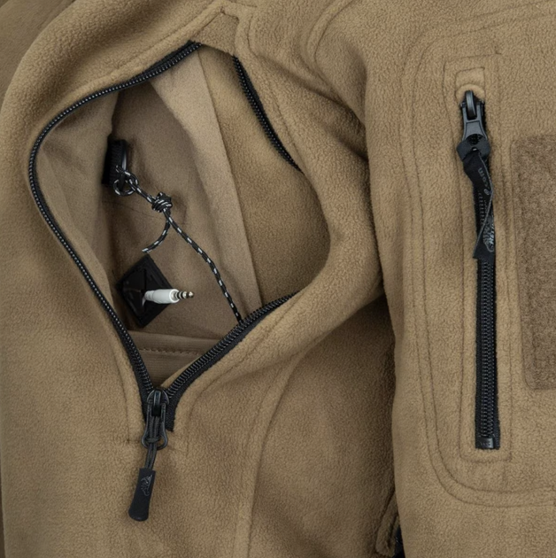 Куртка флисовая Helikon-Tex Patriot Double Fleece Coyote M - изображение 7