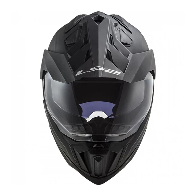 Мотошолом LS2 MX701 Explorer Solid Matt Black - XXL - зображення 3