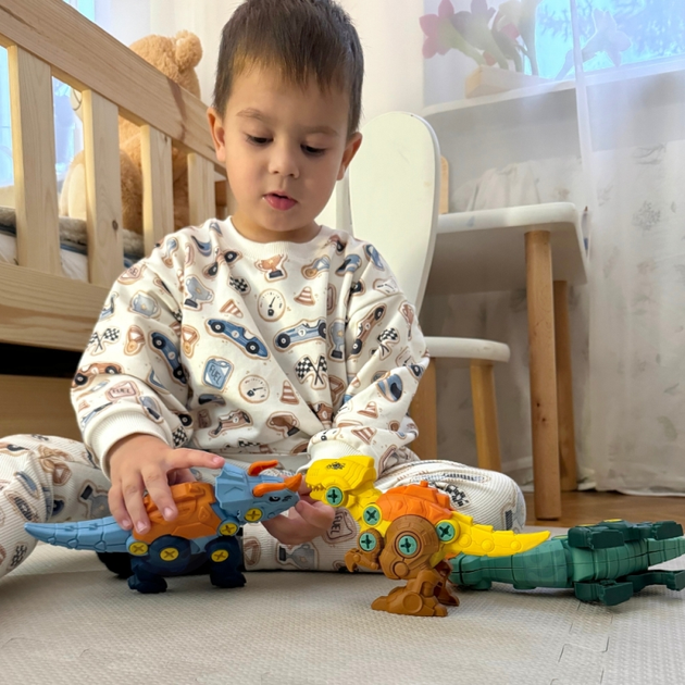 Zestaw figurek Woopie Dinozaury 3 szt (5906280651664) - obraz 8