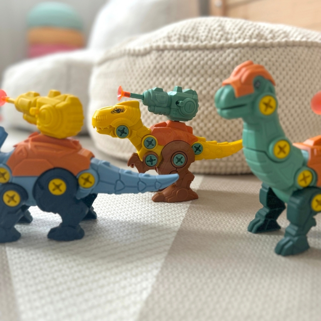 Zestaw figurek Woopie Dinozaury 3 szt (5906280651664) - obraz 9