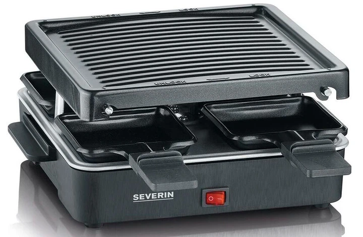 Раклетниця-гриль міні Severin RG 2370 - зображення 2