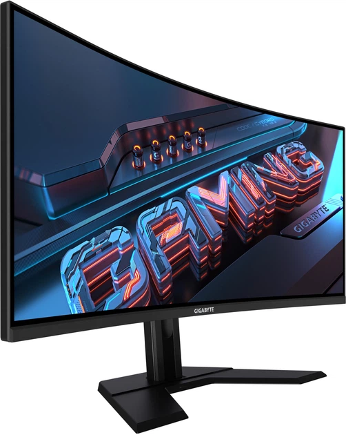 Monitor 34" Gigabyte G34WQCP Gaming Monitor (G34WQCP EK) - Zdjęcie 2 Monitor 34" Gigabyte G34WQCP Gaming Monitor (G34WQCP EK) - obraz 2