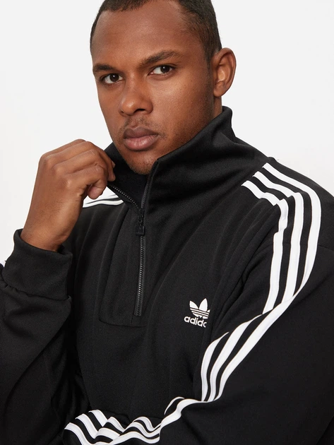 pois marshmallow pullover ブラック Толстовка на молнии мужская Adidas Originals Funnelneck Tt Iz4803