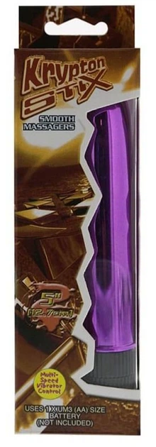 Вибратор Krypton Stix 5 inch, 13,1 см цвет фиолетовый (14602017000000000) - изображение 2