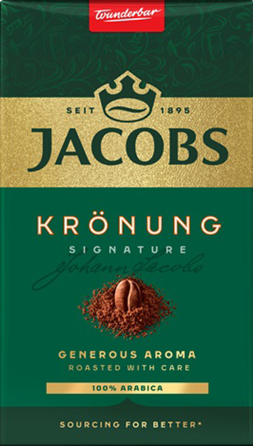 Кава мелена Jacobs Kronung 230г - Фото 1 Кава мелена Jacobs Kronung 230г - изображение 1