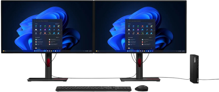 Комп'ютер Lenovo ThinkCentre M75q G5 (12RQ0013PB) Black - зображення 10
