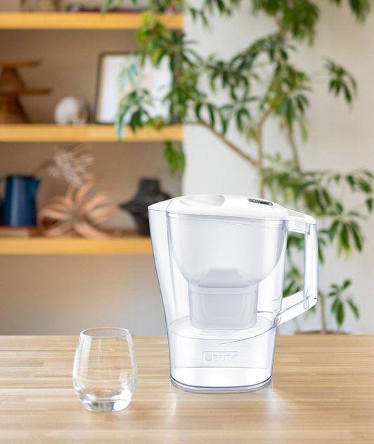 Фильтр-кувшин Brita Aluna_eu XL 3,5л белый + Набор з 2 картриджей - изображение 2