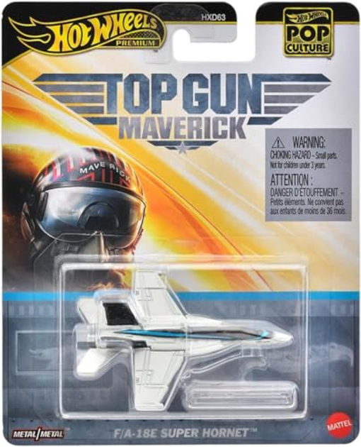 Машинка  Hot Wheels Pop Culture F/A-18E Super Hornet 1:64 (194735205356) - зображення 1