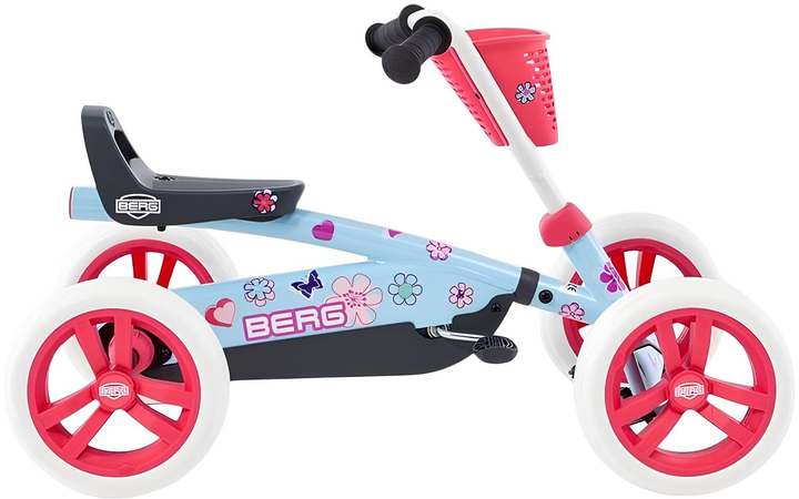 Gokart Berg Buzzy Bloom niebieski (8715839059434) - obraz 2