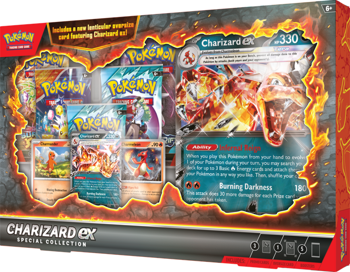 Карткова гра Pokémon TCG: Charizard ex Special Collection (196214109179) - зображення 1