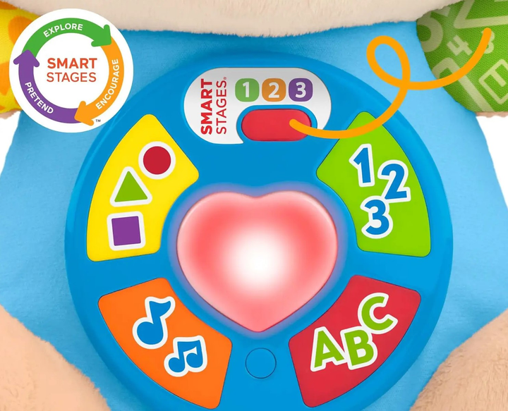 Zabawka interaktywna Fisher-Price Laugh & Learn Szczeniaczek Młodszy brat JFD26 (0194735294077) - obraz 4