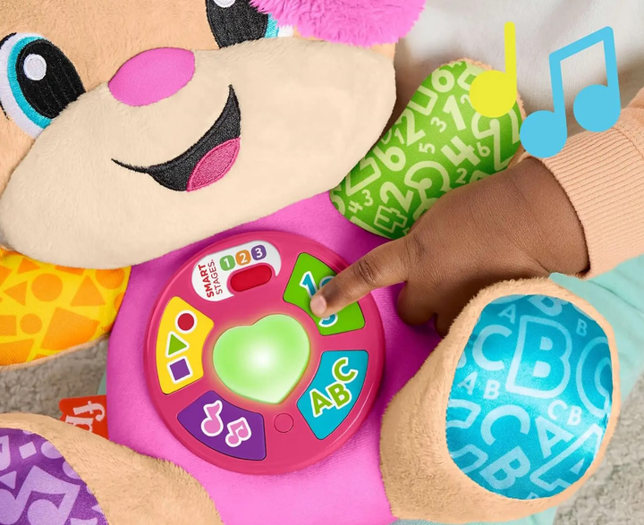 Інтерактивна іграшка Fisher-Price Laugh & Learn Цуценя Молодша сестричка JFD35 (0194735294060) - зображення 5