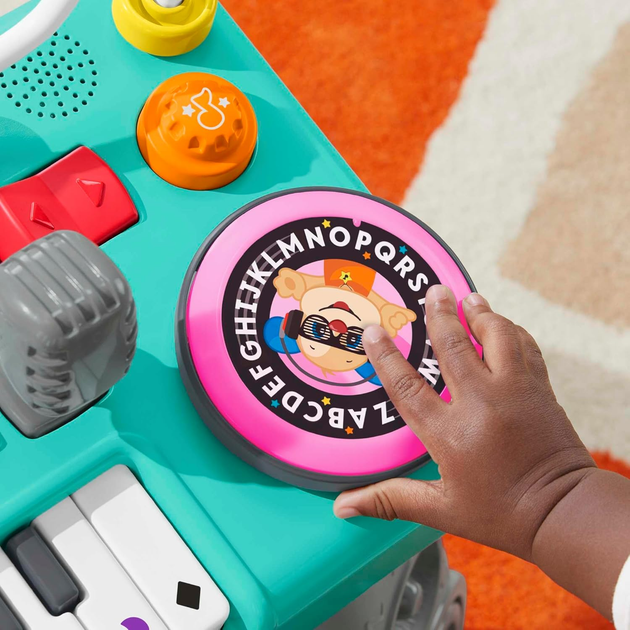 Музичний столик Fisher-Price Інтерактивний Mix & Learn DJ Table HRB60 (0194735171903) - зображення 5