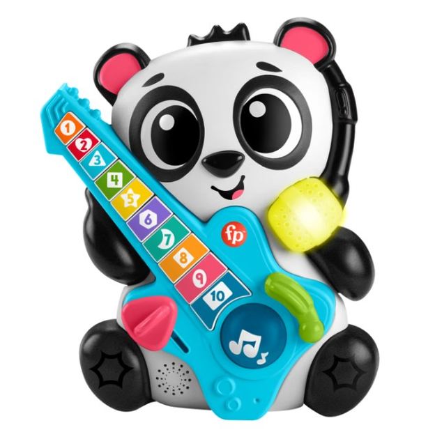 Zabawka interaktywna Fisher-Price Link Squad Jam & Count Panda HYL03 (0194735249671) - obraz 2