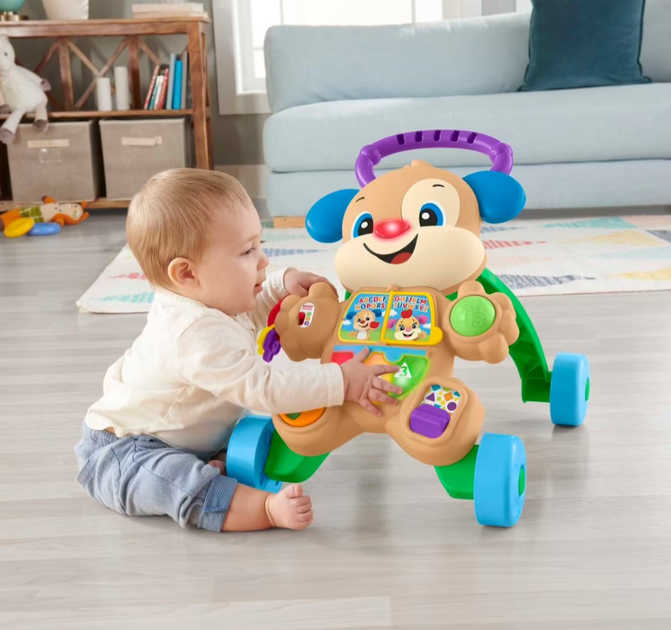 Chodzik interaktywny Fisher-Price Cagnolini Primo Passi HHX15 (0194735078578) - obraz 6