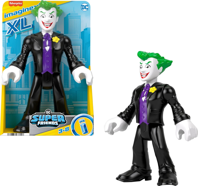 Figurka Fisher Price Imaginext DC Super Friends Joker XL 25 cm HXH35 (0194735229956) - obraz 1