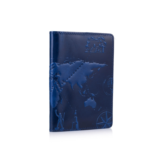 Обкладинка для паспорта HiArt PC-01-C19-4026-T002 Crystal Blue "7 Wonders of the World" - зображення 3