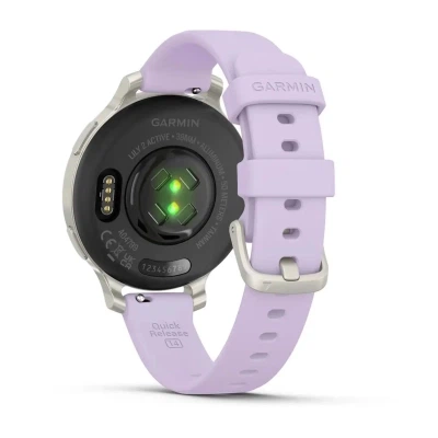 Смарт-часы Garmin Lily 2 Active, Silver/Jasmine Purple, Silicone, (010-02891-01) - изображение 6
