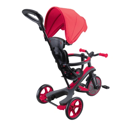Детский велосипед Globber Explorer Trike 4 в 1, красный (634-102) - изображение 6