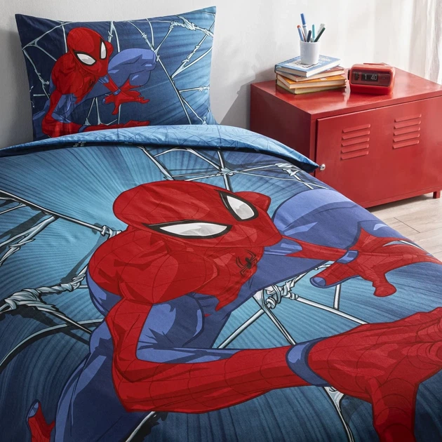 Постельное белье TAC Disney 160×220 см Spiderman Rise - изображение 2