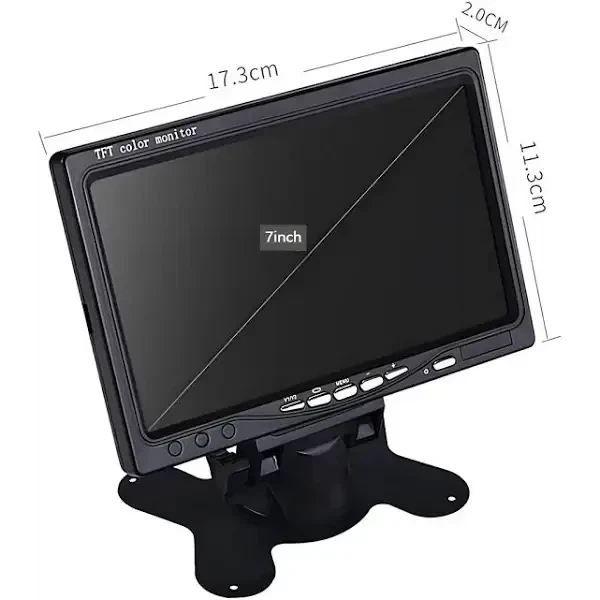 Автомобильный монитор LCD 7'' для двух камер заднего вида 8321 - Фото 4 Автомобильный монитор LCD 7'' для двух камер заднего вида 8321 - изображение 4