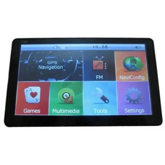 Автомобильный GPS-навигатор 7007 RAM 256 Mb 8gb 800MHz с емкостным экраном 7" - изображение 4