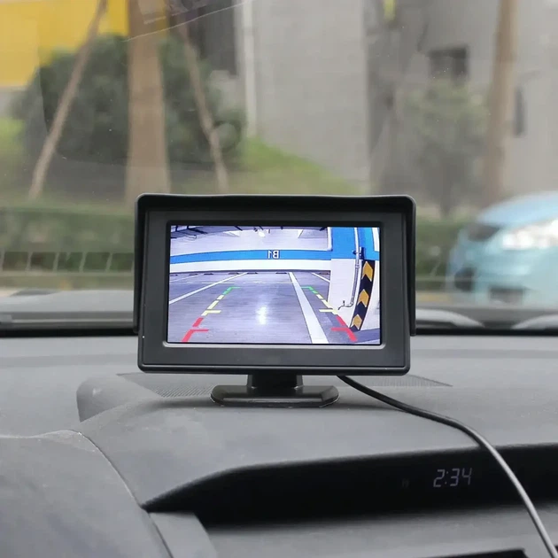 Автомобильный монитор LCD 4.3” 043 автомонитор для двух камер заднего вида 1309 - Фото 3 Автомобильный монитор LCD 4.3” 043 автомонитор для двух камер заднего вида 1309 - изображение 3