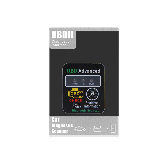 Сканер для диагностики авто ELM327 v1.5 OBD2 Bluetooth чип PIC18F25K80 - изображение 6