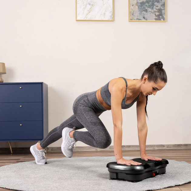 Вібраційна платформа Gymtek XP500 Black (5907766660002)  - зображення 14