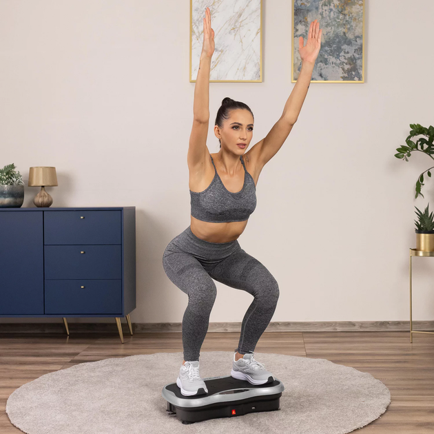 Platforma wibracyjna Gymtek XP500 Silver (5907766667001) - obraz 11