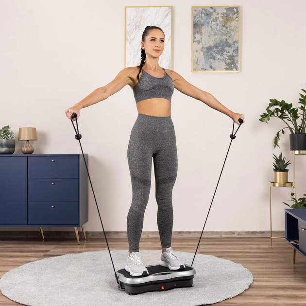 Platforma wibracyjna Gymtek XP500 Silver (5907766667001) - obraz 13