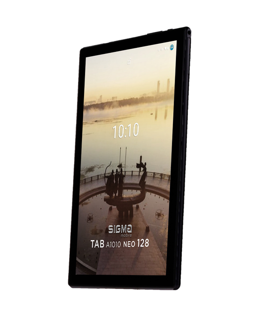 Планшет Sigma mobile Tab A1010 Neo 4 / 128 GB с поддержкой 4G черный - Фото 1 Планшет Sigma mobile Tab A1010 Neo 4 / 128 GB с поддержкой 4G черный - изображение 1