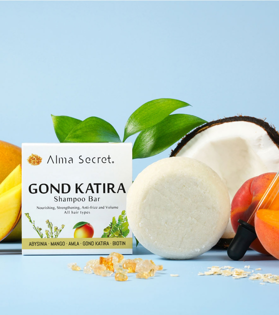 Szampon twardy Alma Secret Gond Katira 85 g (8436568713595) - obraz 2