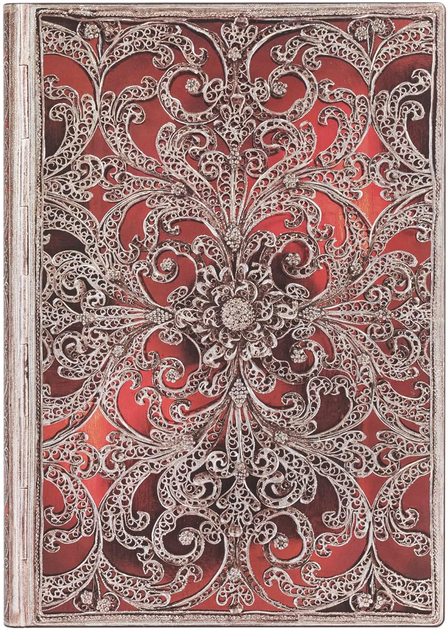 Блокнот Paperblanks Garnet Midi Flexi гладкий 12 х 17.5 см коричневий 176 аркушів (9781439794043) - зображення 1