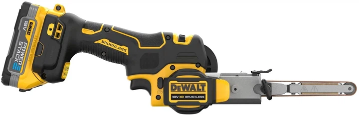 Напилок стрічковий акумуляторний безщітковий DeWALT DCM200E2T - зображення 4