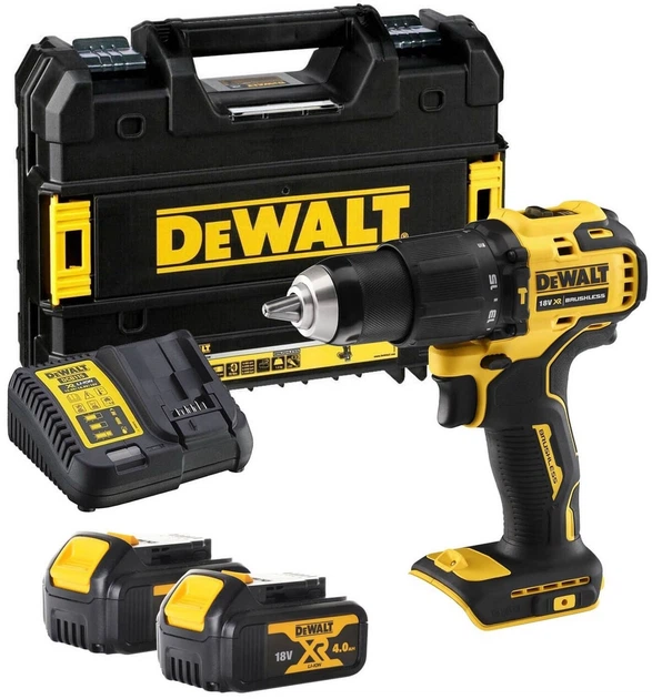 Дриль-шурупокрут ударний акумуляторний безщітковий DeWALT DCD709M2T - Фото 2 Дриль-шурупокрут ударний акумуляторний безщітковий DeWALT DCD709M2T - зображення 2