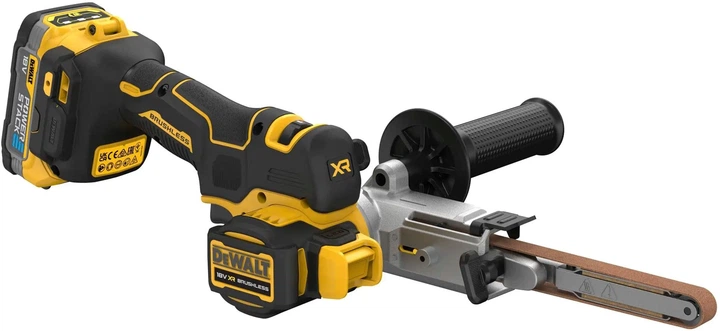 Напилок стрічковий акумуляторний безщітковий DeWALT DCM200E2T - зображення 6