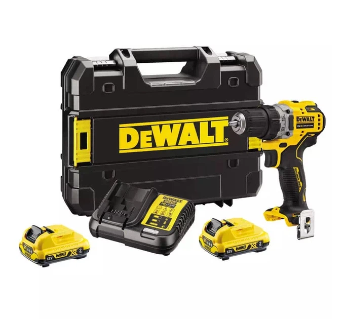 Акумуляторний дриль-шурупокрут DeWALT DCD701D2 - зображення 4