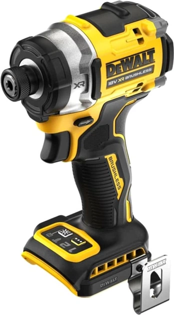 Шурупокрут ударний акумуляторний безщітковий DeWALT DCF860N - Фото 1 Шурупокрут ударний акумуляторний безщітковий DeWALT DCF860N - зображення 1