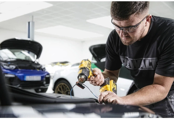 Строительный фен горячего воздуха DeWALT DCE530N - Фото 7 Строительный фен горячего воздуха DeWALT DCE530N - изображение 7