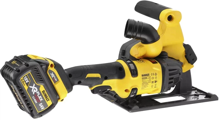 Штроборез аккумуляторный бесщеточный DeWALT DCG200T2 - Фото 5 Штроборез аккумуляторный бесщеточный DeWALT DCG200T2 - изображение 5